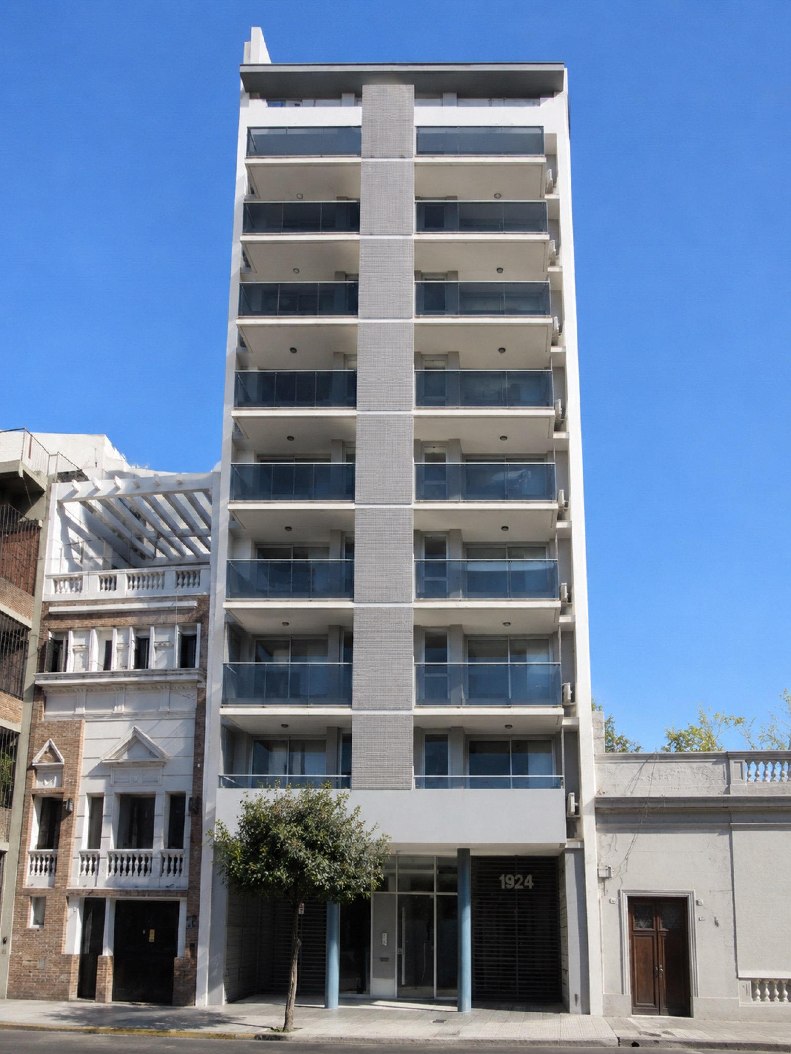 Fachada exterior del edificio Araoz 1924 en Palermo